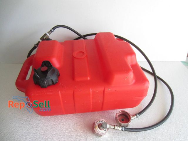 Lot 31-8627 - BluSkies Red Fuel Tank With Hose And Fittings