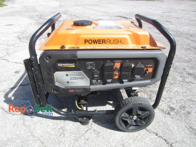 Lot 31-7585 - Generac Power Rush Generator #GP3600 - Has Compression