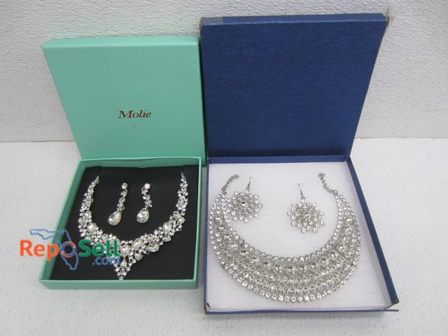 Lot 31-6385 - (2) Sets of Runway Jewelry (Necklaces &amp; Earrings)