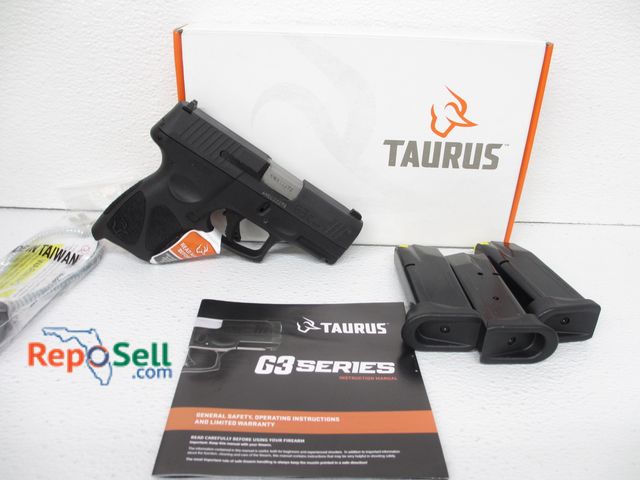 Lot 31-1104 - New in Box Taurus G3C Pistol with (3) 12rnd Mags, 3.26" Barrel