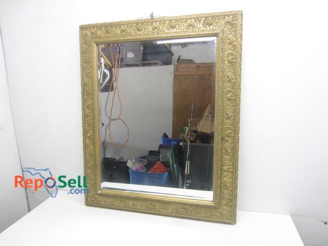 Lot 31-7060 - Framed Mirror, 29x35"
