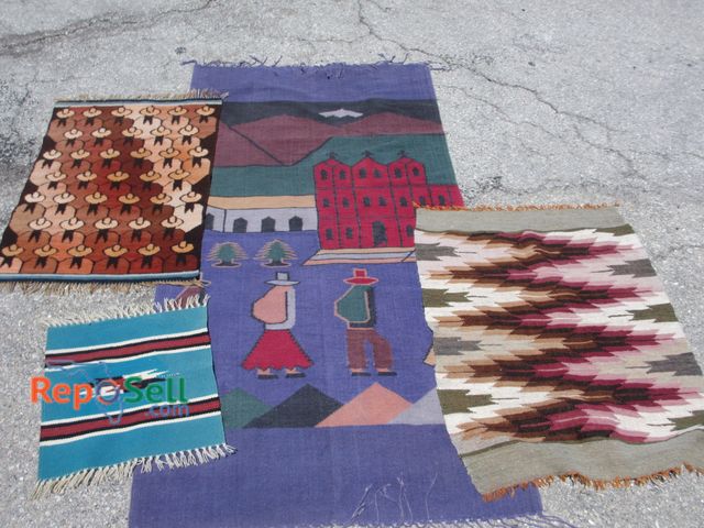 Lot 31-9275 - (4) Tapestry/Rugs in Various Sizes
