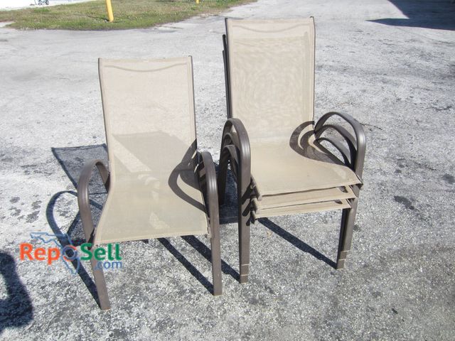 Lot 31-3142 - Set Of (4) Patio Chairs