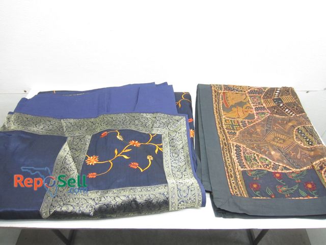 Lot 31-6396 - (2) Bed Throws/Rugs - Largest 137" x 85"