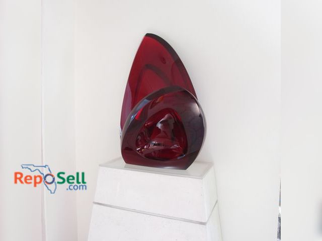 Lot 31-1089 - Louis Von Koelnau Polyresin "Butterfly" on Large Display Stand/ Art: 30x20", Stand: 48x36x16"  (#6)