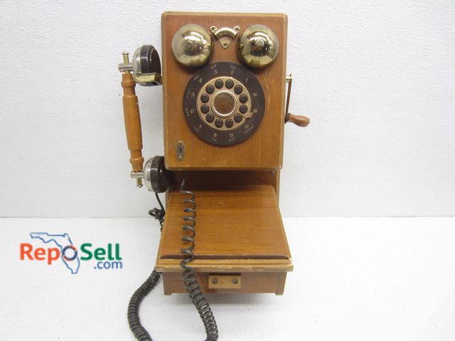 Lot 31-9411 - Replica Wood Phone 1995 (consignor states working)