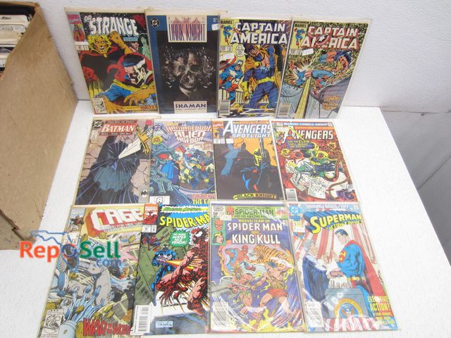 Lot 31-6138 - (75) Comic Books; Includes Batman, Capt. America Superman, Spiderman, Etc
