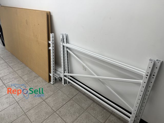 Lot 31-3101 - Shelving/Storage Rack, (4) 8ft x 4ft MDF Shelves