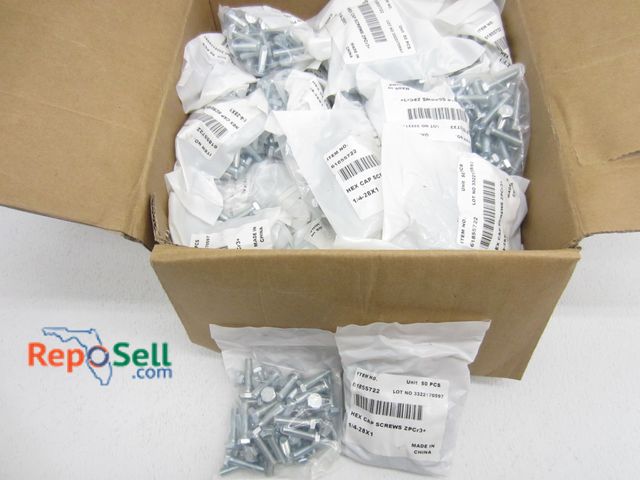Lot 31-5259 - Lot of 1/4" Hex Head Screws - Approx 41 lbs.