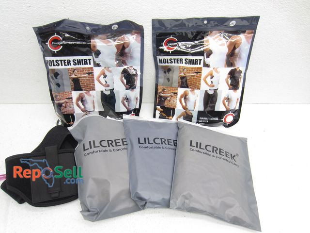 Lot 31-1149 - (5) Conceal Carry Shirts 2XL and Strap