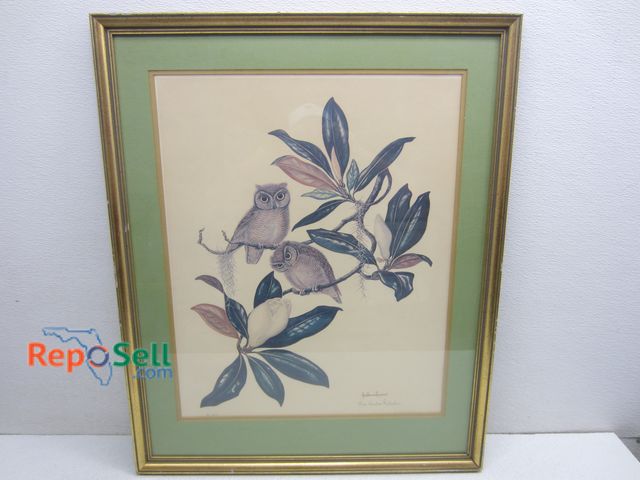 Lot 31-1231 - Framed Print By Anne Worsham Richardson #1007 24"x29"