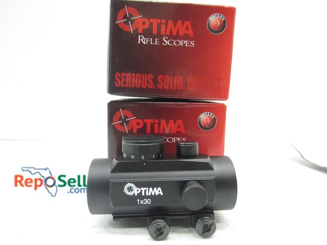 Lot 31-5252 - (2) Optima Red Dot Rifle Scopes