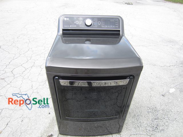 Lot 31-2435 - LG Sensor Dry Dryer, 37"x29"x44"H, #DLEX7900BE - Untested, Needs Hardwired