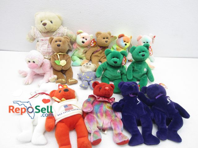 Lot 31-9198 - (15) Beanie Babies - Many w/Tags