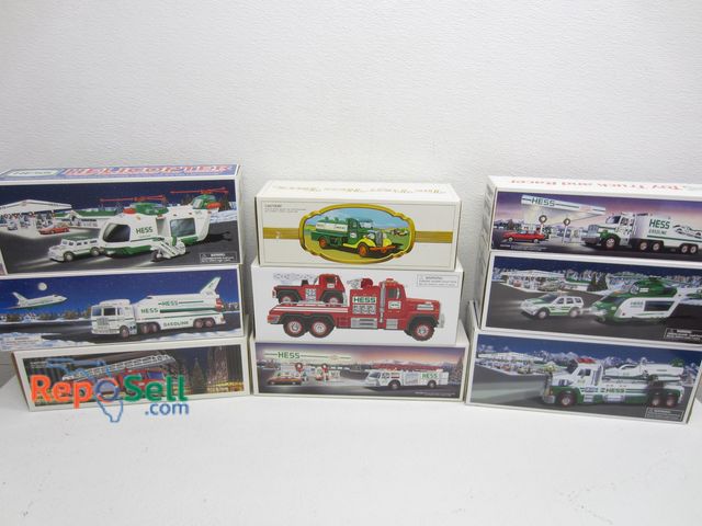 Lot 31-9445 - (9) Hess Trucks With Original Boxes - Appear New