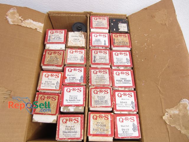 Lot 31-5121 - (22) QRS Word Roll Music for Piano