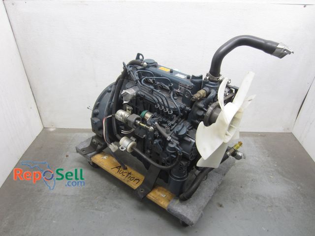 Lot 31-3439 - 34 HP Kubota Diesel Engine V1505 - Consignor Says Runs/Low Hours