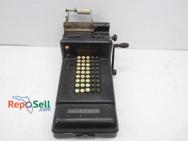 Lot 31-9367 - Antique Burroughs Adding Machine