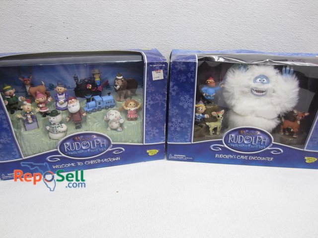 Lot 31-3562 - (2) Rudolf Christmas Decor - Appears New In Box