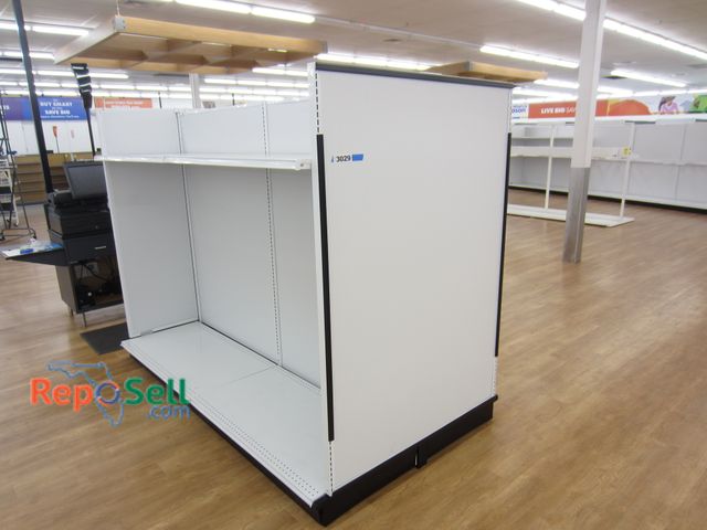 Lot 31-3029 - (1) Retail Shelving. Double Sided. 8'