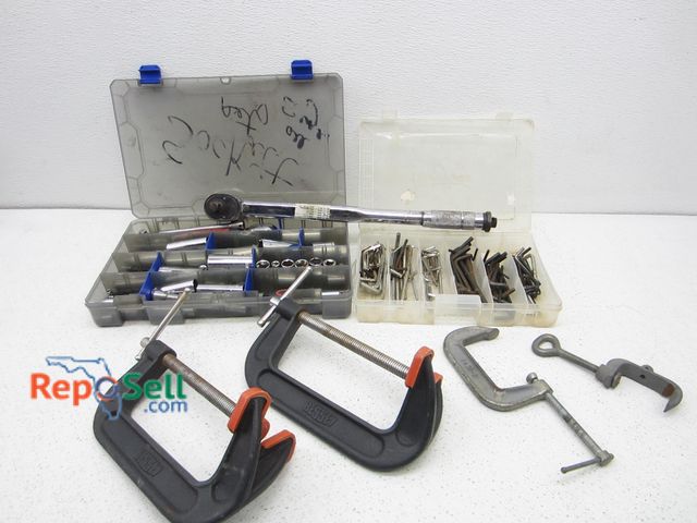 Lot 31-2528 - Tool Lot; Includes Sockets, Clamps, Torque Wrench, Etc