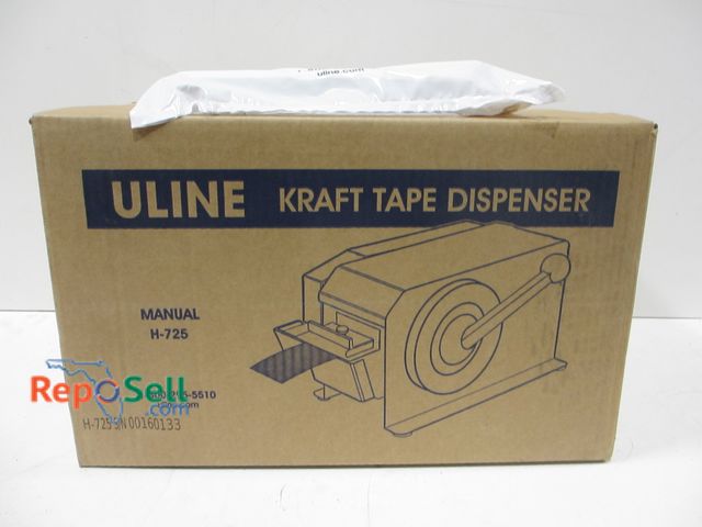 Lot 31-8140 - New Uline Kraft Tape Dispenser H-725