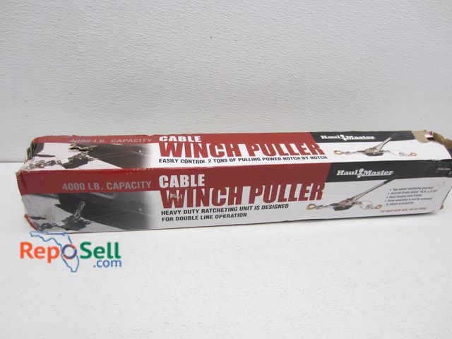 Lot 31-6226 - Cable Winch Puller- 4,000lb Capacity