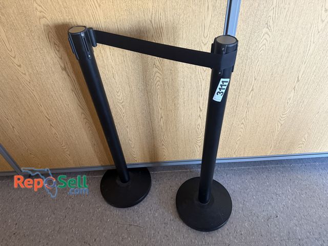 Lot 31-3111 - (2) Stanchions - Black