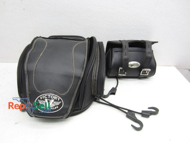 Lot 31-5171 - Victory Motorcycles Tank Bag and Front Small Bag
