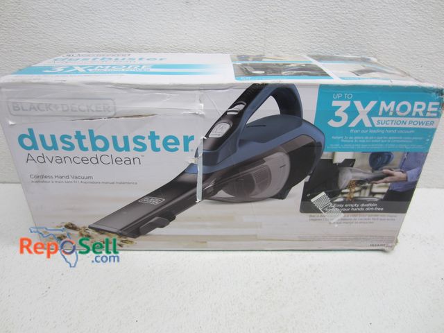 Lot 31-5172 - Black &amp; Decker Dustbuster Advanced Clean Cordless Hand Vac w/Accessories #HLVA315J22