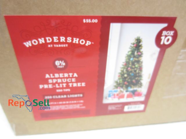 Lot 31-9280 - Pre-Lit 7.5' Christmas Tree - Appears Complete