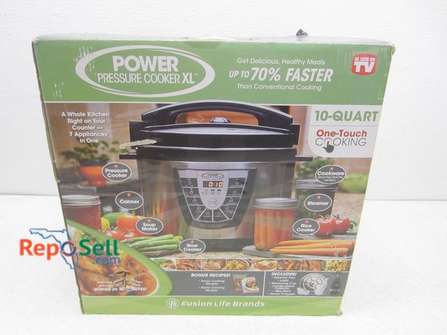 Lot 31-2292 - 10 Quart Power Pressure Cooker XL; Unused in Box