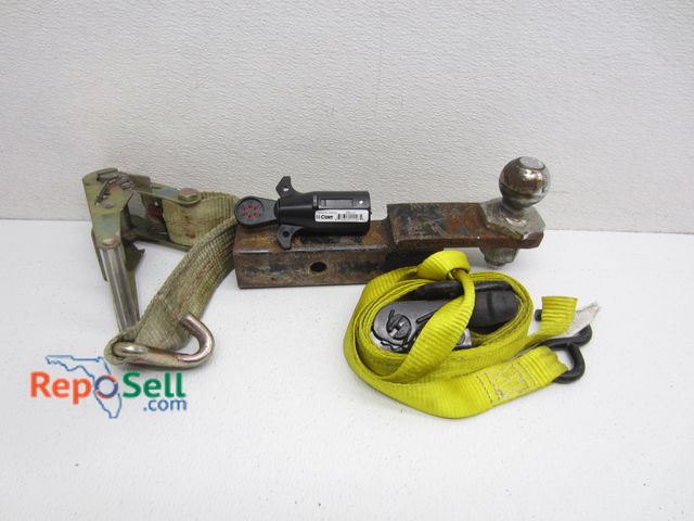 Lot 31-8575 - Rachet Strap, 1 7/8 Hitch/Receiver, Trailer Light Plug