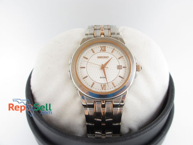 Lot 31-6022 - Seiko Men's Dress Watch 7N32 with Japan Movement and New Swiss Battery