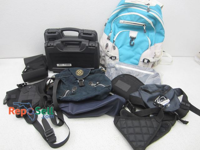 Lot 31-2539 - Assorted Items; Includes Backpack, Holsters, Handgun Cases, Etc.