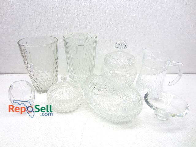 Lot 31-5265 - Estate Lot: Glassware, Vases, Dishes etc