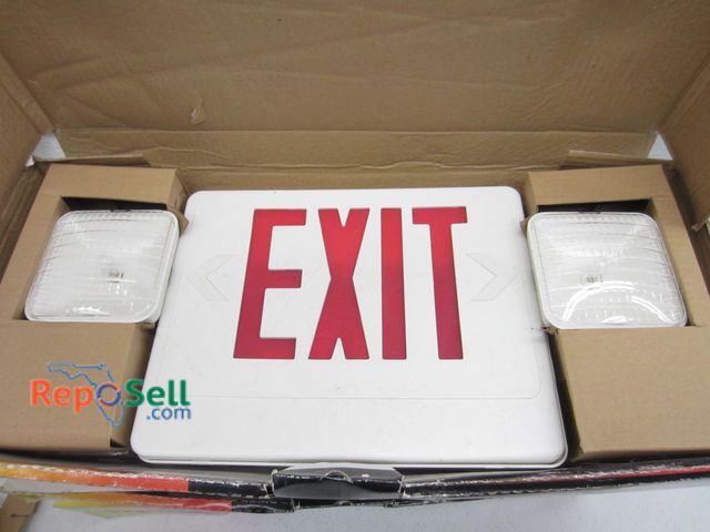 Lot 31-9115 - (3) Mule Combo LED Emergency Exit Lights