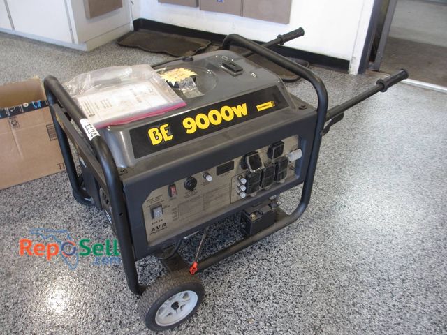 Lot 31-1134 - BE 9000 Watt Generator, Model ENG 891, Featuring AVR (Automatic Voltage Regulation) Technology. The ...