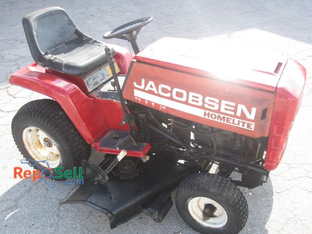 Lot 31-1110 - Farm Tractor Jacobsen, Ran When Tested (started with jump), Blades Engaged, Moved Forward &amp; Reve...