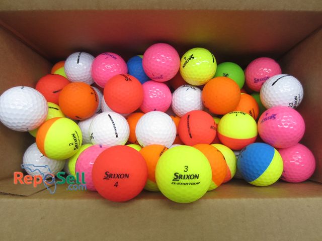 Lot 31-1208 - (75) Srixion Golf Balls - All Playable Condition Excellent