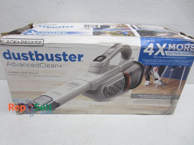 Lot 31-5168 - Black &amp; Decker Dustbuster Advanced Clean+ Cordless Hand Vac w/Accessories #HHVK320J10