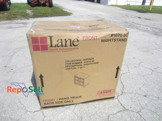 Lot 31-7077 - Lane Furniture Night Stand #1070-80 (Goes w/Item #7076)