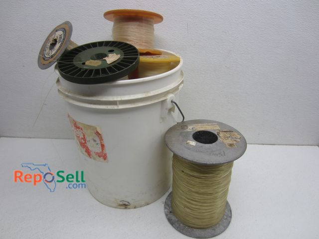 Lot 31-6376 - Large Lot of Fishing Line: Newtons, Andes, etc. / 25lb, 50lb, etc. Test