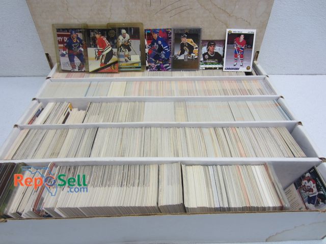 Lot 31-1097 - Box of 1980s &amp; 90s Hockey Cards