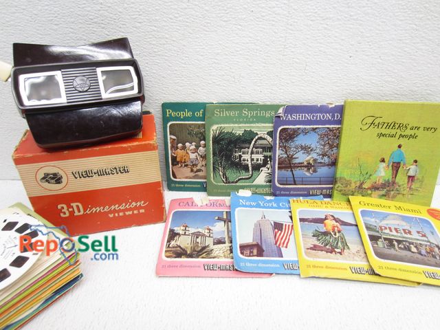 Lot 31-7103 - View Finder &amp; Discs: Little Mermaid, Various Destinations, etc.