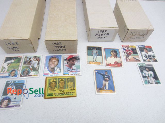 Lot 31-9299 - 1980's Sports Card Collection: Jerry Rice, Tony Gwynn, 83 Topps Set, etc.