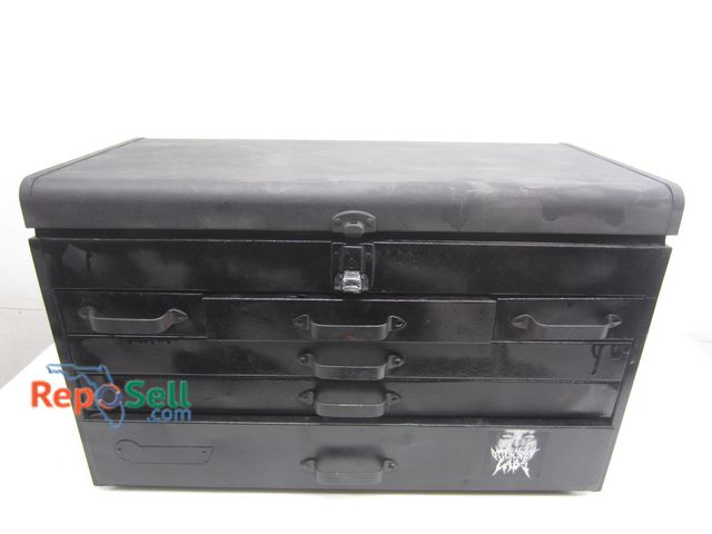 Lot 31-5338 - Metal Tool Box w/ (6) Drawers - 26" x 12.5 x 15.5