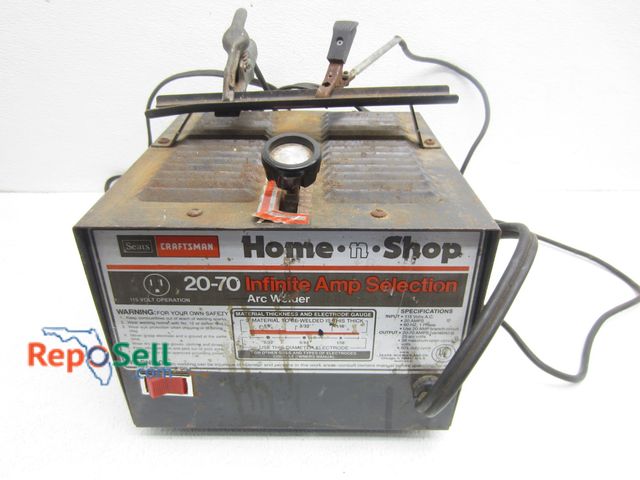 Lot 31-5410 - Sears/Craftsman 20-70 Infinite Amp Selection Arc Welder #113-201431 - Powers On