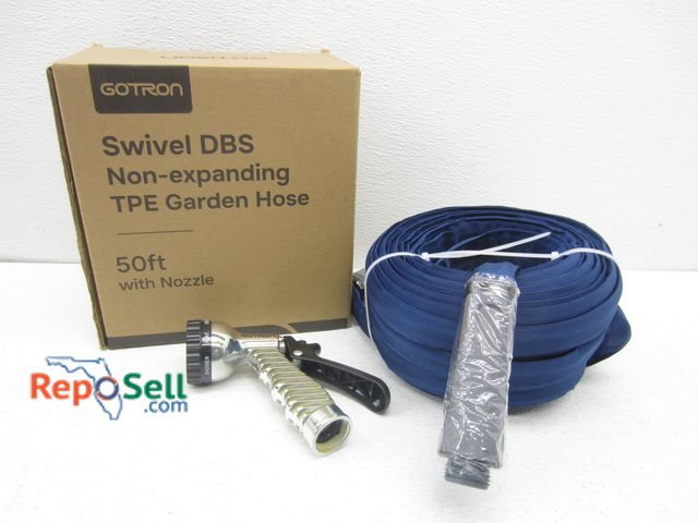 Lot 31-4511 - New 50' Gotron Water Hose &amp; Nozzle