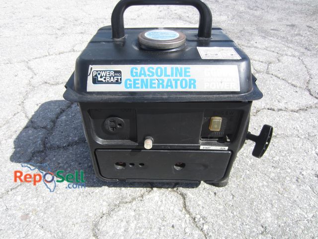 Lot 31-7586 - Power Craft Pro 63cc Gas Generator - Has Compression